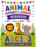 Animal Alphabet & Numbers Workbook