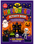 Halloween Activity Book for Kids Ages 4–8: Color, Count, Match, Trace and Have Spooky Fun!