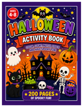 Halloween Activity Book: Color, Count, Match, Trace and Have Spooky Fun!