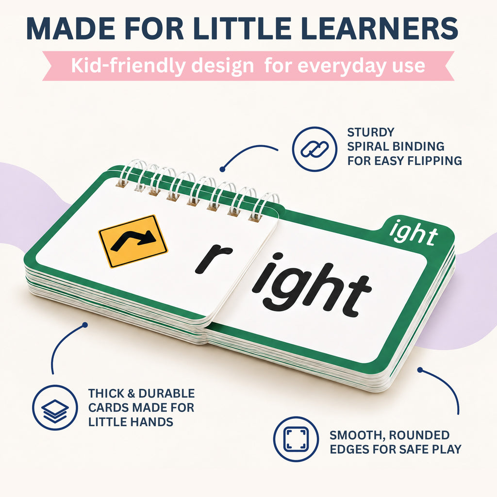 Word Family Phonics Flash Cards