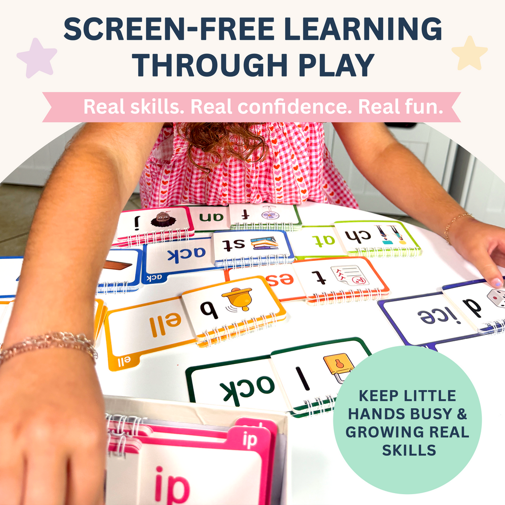 Word Family Phonics Flash Cards